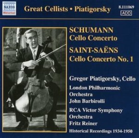 Schuman: Celle Concertos Piatigorsky Gregor, London Philharmonic Orchestra
