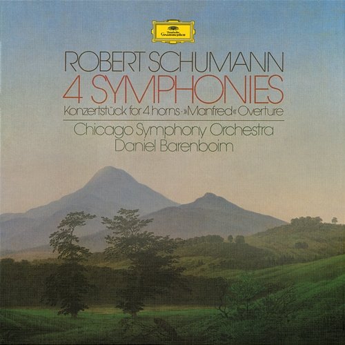 Schumann: 4 Symphonies, "Manfred"- Ouverture Chicago Symphony Orchestra, Daniel Barenboim