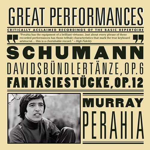 Schumann: Davidsbündlertänze; Fantasiestücke Murray Perahia