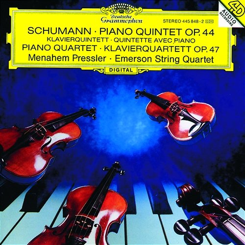 Schumann: Piano Quintet, Op.22; Piano Quartet, Op. 47 Emerson String Quartet, Menahem Pressler