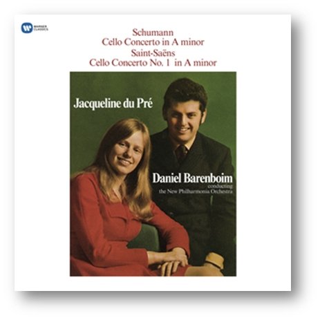 Schumann & Saint-Saens: Cello Concertos, płyta winylowa du Pre Jacqueline, Barenboim Daniel