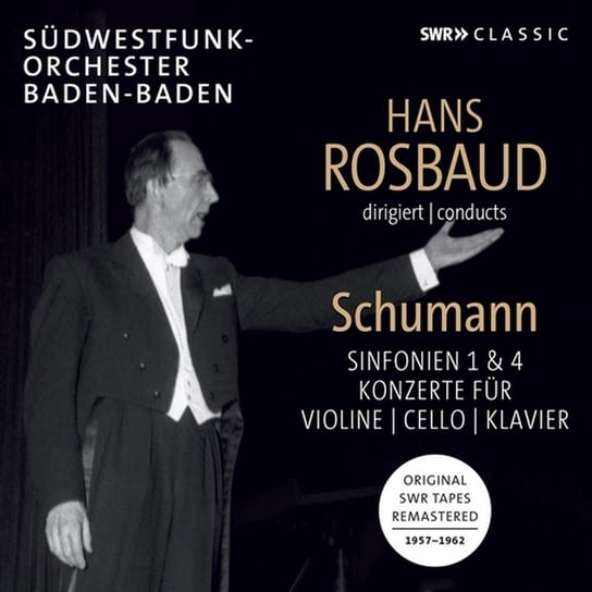 Schumann: Symphonies And Concertos Sudwestfunk Sinfonieorchester Baden-Baden, Fournier Pierre, Szeryng Henryk