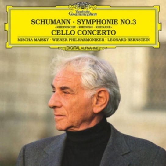 Schumann: Symphony 3 - Cello Concerto, płyta winylowa Bernstein Leonard