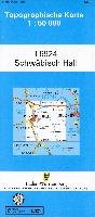 Schwäbisch-Hall 1 : 50 000 Lva Baden-Wurttemberg, Landesamt Fr Geoinformation Und Landentwicklung Baden-Wrttemberg