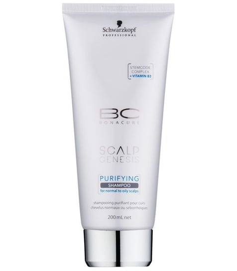 Schwarzkopf BC Scalp Genesis Purifying | Oczyszczający szampon do włosów normalnych i przetłuszczających się 200ml Schwarzkopf
