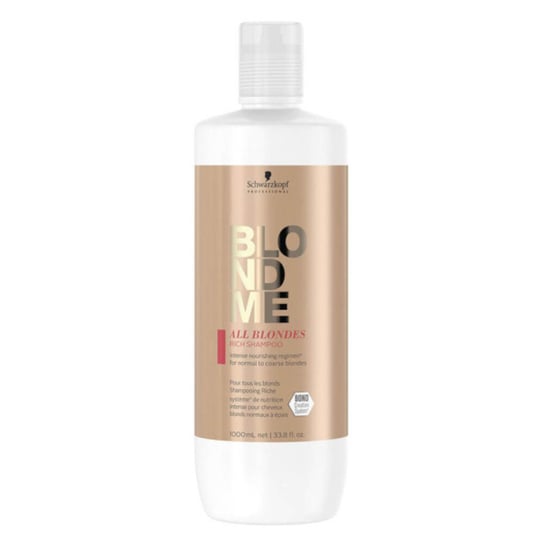 Schwarzkopf BlondMe All Blondes | Bogaty szampon do włosów blond 1000ml Schwarzkopf