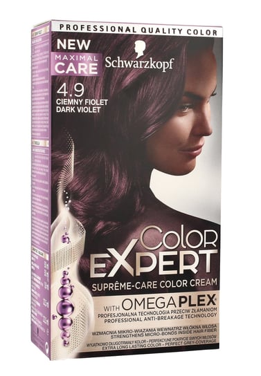 Schwarzkopf, Color Expert, krem koloryzujący 4.9 Ciemny Fiolet Schwarzkopf