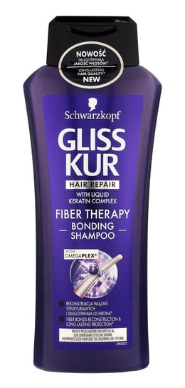 Schwarzkopf, Gliss Kur Fiber Therapy, szampon do włosów przeciążonych, 400 ml Schwarzkopf