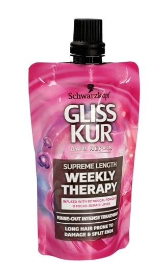 Schwarzkopf, Gliss Kur Supreme Length, odżywka do włosów długich podatnych na zniszczenia, 50 ml Schwarzkopf