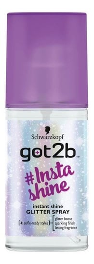 Schwarzkopf, Got2b, brokatowy spray do włosów #insta-shine glitter spray, 75 ml Schwarzkopf