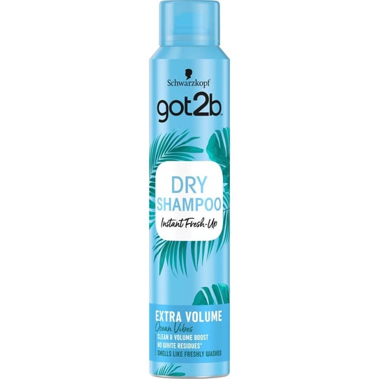 Schwarzkopf, Got2B Fresh It Up, suchy szampon do włosów Volume, 200 ml Schwarzkopf