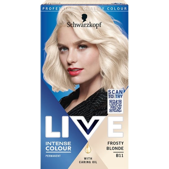 Schwarzkopf Live intense colour farba do włosów b11 frosty blonde Schwarzkopf