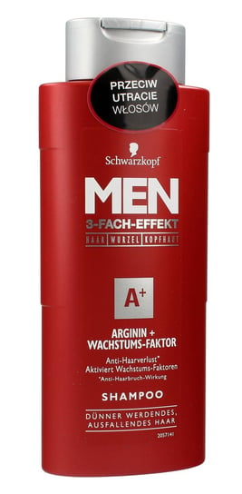Schwarzkopf, Men, szampon do włosów przeciw wypadaniu z argininą, 250 ml Schwarzkopf