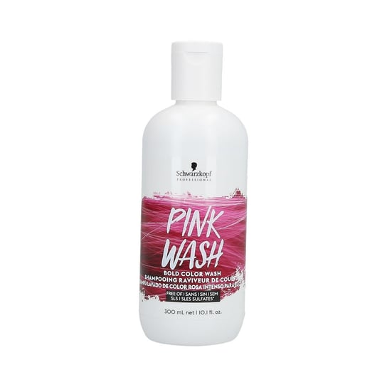 Schwarzkopf Professional, Bold Color Wash, szampon koloryzujący Pink, 300 ml Schwarzkopf Professional
