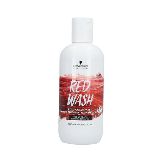 Schwarzkopf Professional, Bold Color Wash, szampon koloryzujący Red, 300 ml Schwarzkopf Professional