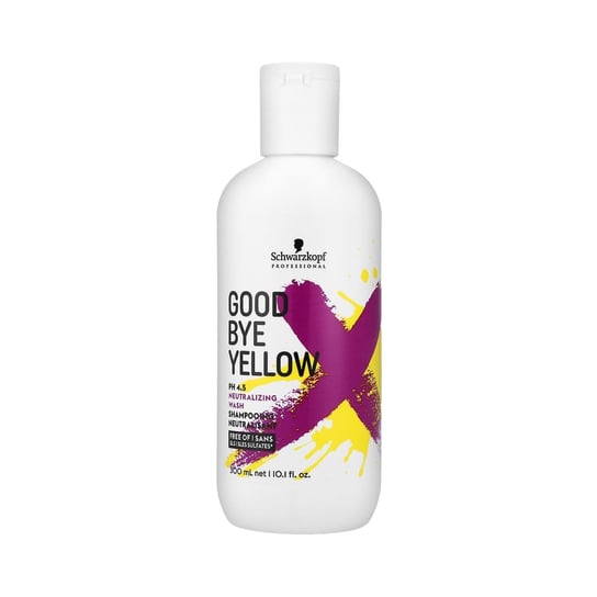 Schwarzkopf Professional, Goodbye Yellow, szampon neutralizujący kolor, 300 ml Schwarzkopf Professional