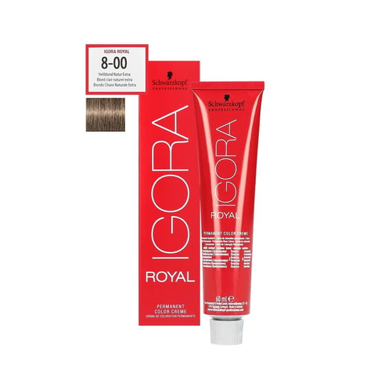 Schwarzkopf Professional, Igora Royal, farba do włosów 8-00, 60 ml Schwarzkopf Professional