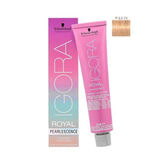 Schwarzkopf Professional, Igora Royal Pearl Essence, farba do włosów 9,5-74, 60 ml Schwarzkopf Professional