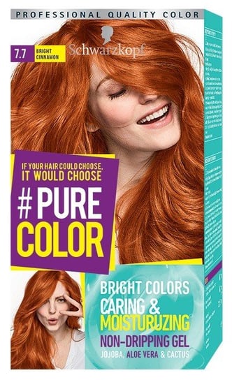 Schwarzkopf, Pure Color, farba do włosów w żelu 7.7 Bright Cinnamon Schwarzkopf