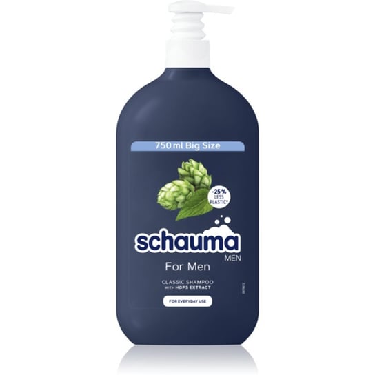 Schwarzkopf Schauma MEN szampon dla mężczyzn do codziennego użytku 750 ml Schwarzkopf Professional