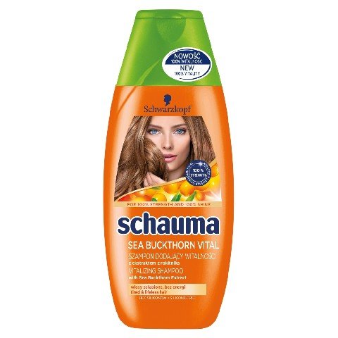 Schwarzkopf, Schauma Sea Buckhtorn Vital, szampon do włosów witalizujący, 250 ml Schwarzkopf