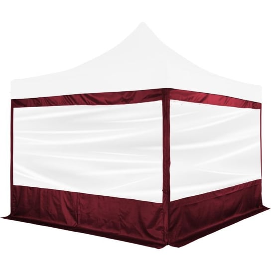 Ściana boczna do namiotu imprezowego INSTENT „PRO” - czerwon INSTENT