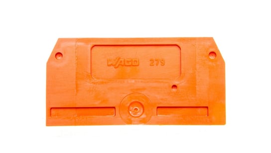 Ścianka końcowa pomarańczowa 279-328 /25szt./ Wago