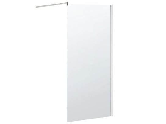 Ścianka prysznicowa szkło hartowane 80 x 190 cm AHAUS, rozmiar Beliani