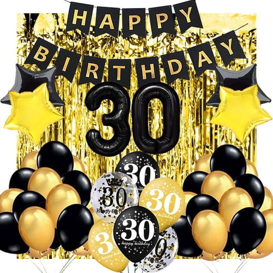 Ścianka Zestaw Balonów Na 30 Urodziny Inna marka