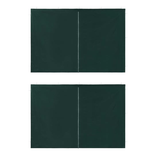 Ściany boczne 300x195cm PE zielone - 2szt / AAALOE Inna marka