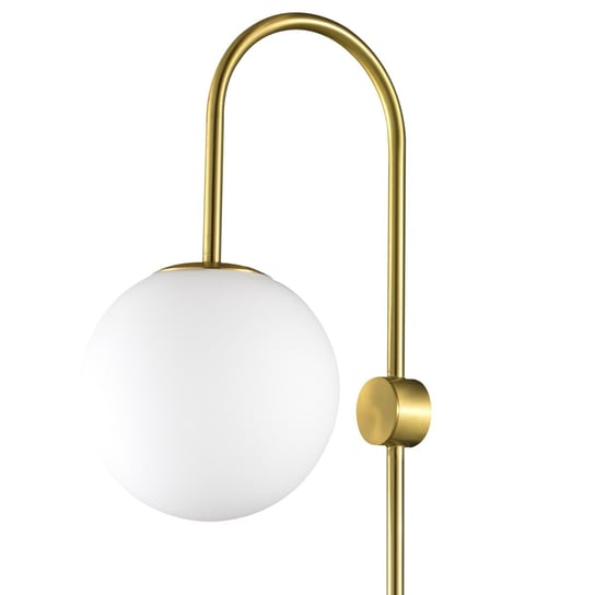 Ścienna lampa DANTE ST-F075 Step ball metal szkło mleczne złota biała Step Into Design
