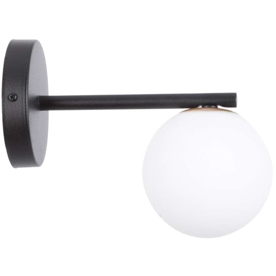Ścienna LAMPA loftowa GAMA 33194 Sigma metalowa OPRAWA kinkiet kula ball biała Sigma