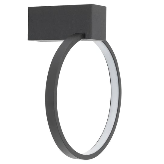 Ścienna lampa ring Circolo 10808 Nowodvorski LED 9W 3000K pierścień czarna Nowodvorski