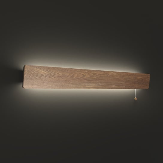 Ścienna lampa skandynawska Oslo 7518 drewniany kinkiet pokojowy Nowodvorski
