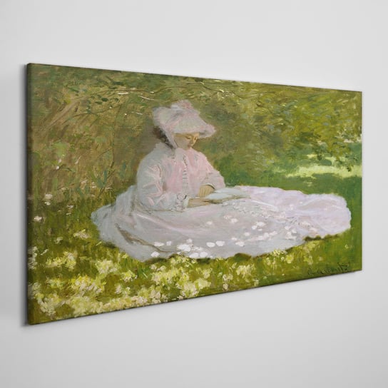 Ścienny Fotoobraz Na Płótnie Wiosna Monet 100x50 Coloray