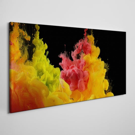 Ścienny Fotoobraz Na Płótnie Wybuch farby 100x50 Coloray