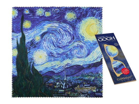 Ściereczka do okular?łw - V. van Gogh - Gwia??dzista Noc (CARMANI) Carmani