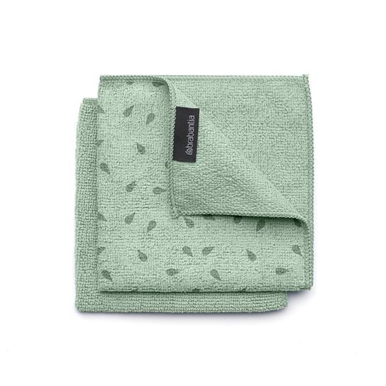 Ściereczki z mikrofibry 2 sztuki Jade Green 216282 BRABANTIA