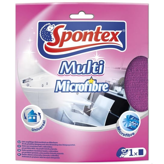 Ścierka SPONTEX Multi Microfibre 97843037, 32x32 cm Spontex