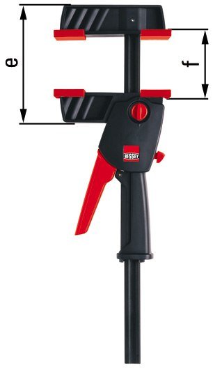 Ścisk Uniwersalny 450/85 Mm Jednoręczny Szybkomocujący Duokl Bessey BESSEY