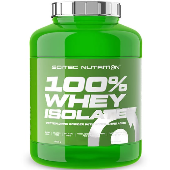 Scitec 100% Whey Protein Isolate 2000G Strawberry Scitec Nutrition