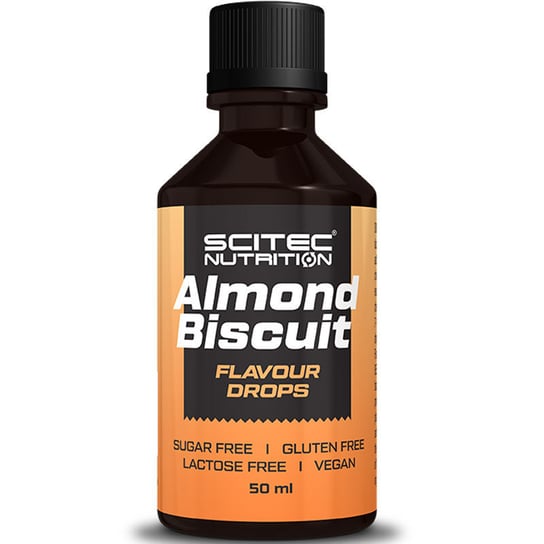 SCITEC Flavour Drops 50ml AROMAT SMAKOWY Almond Biscuit Scitec Nutrition