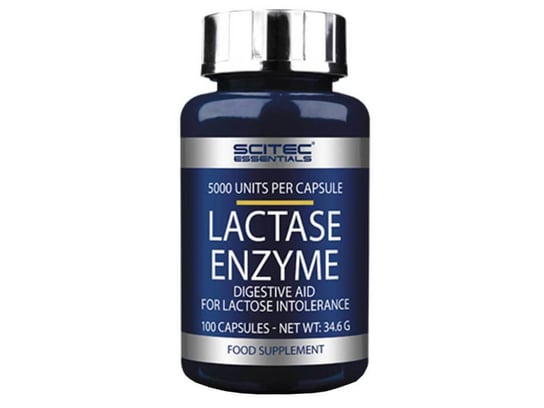 SCITEC, Lactase Enzyme,  Suplement diety, 100 kaps. Scitec