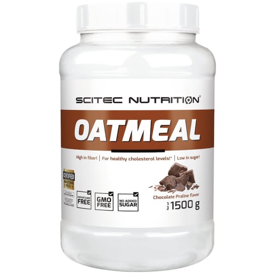SCITEC Oatmeal, Pralinki Czekoladowe, 1500 g Scitec Nutrition