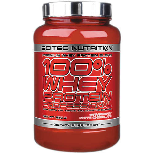 Scitec, Odżywka białkowa, 100% Whey Protein Professional, 920 g, cappucino Scitec