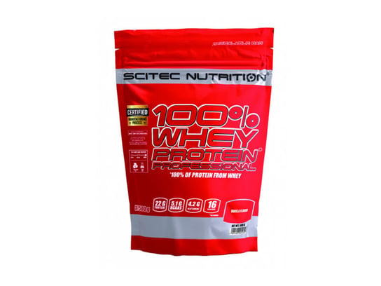 Scitec, Odżywka białkowa, 100% Whey Protein Professional, truskawka, 500 g Scitec