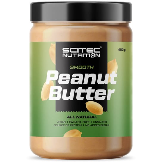 SCITEC Peanut Butter 400g MASŁO ORZECHOWE Smooth Scitec Nutrition