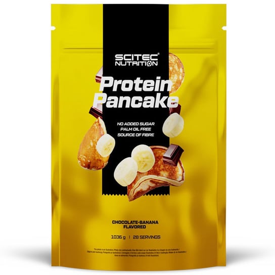 SCITEC Protein Pancake ZIP 1036g NALEŚNIKI BIAŁKOWE Chocolate Banana Scitec Nutrition