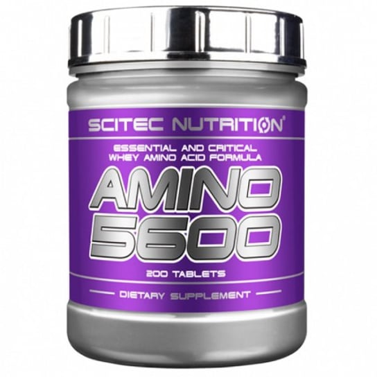 Scitec, Suplement aminokwasowy, Amino 5600, 200 tabletek Scitec