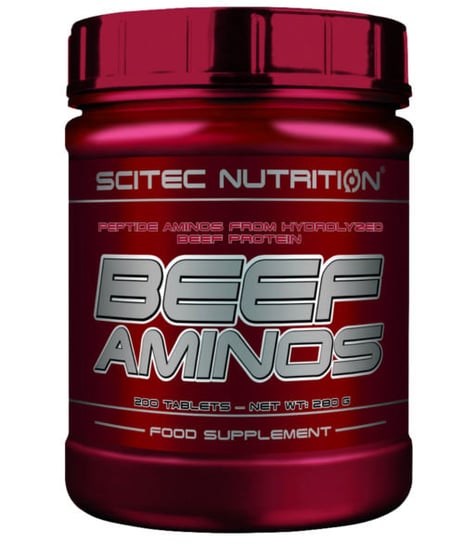 Scitec, Suplement aminokwasowy, Beef Aminos, 200 tabletek Scitec